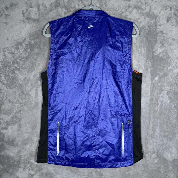 Brooks LSD Lite Running Vest Men’s Small Ultramarine/Black NWT - Picture 3 of 8